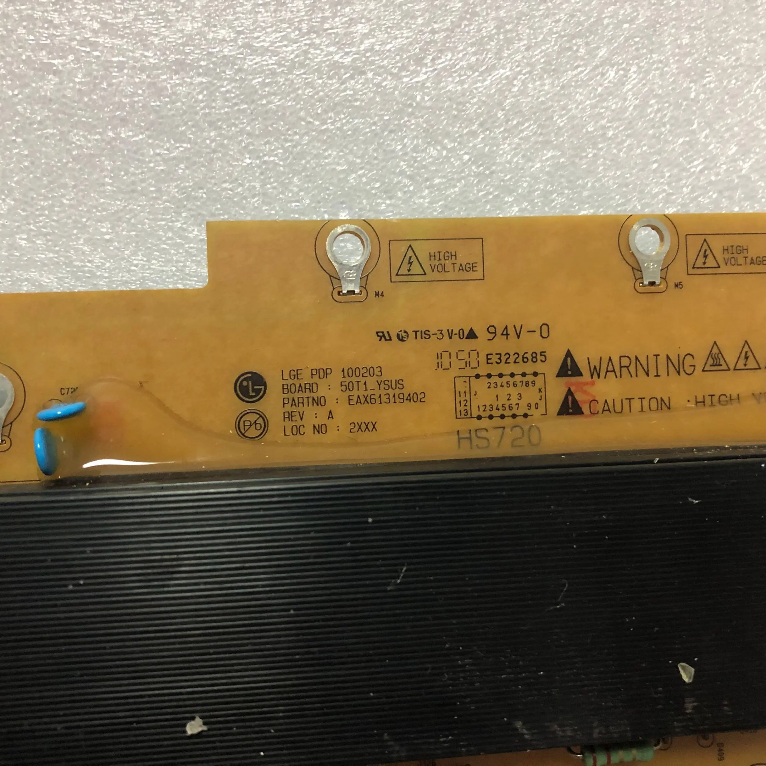 Бесплатная доставка 100% протестированная работа для LG 50PJ350C TA Y board EBR63039802