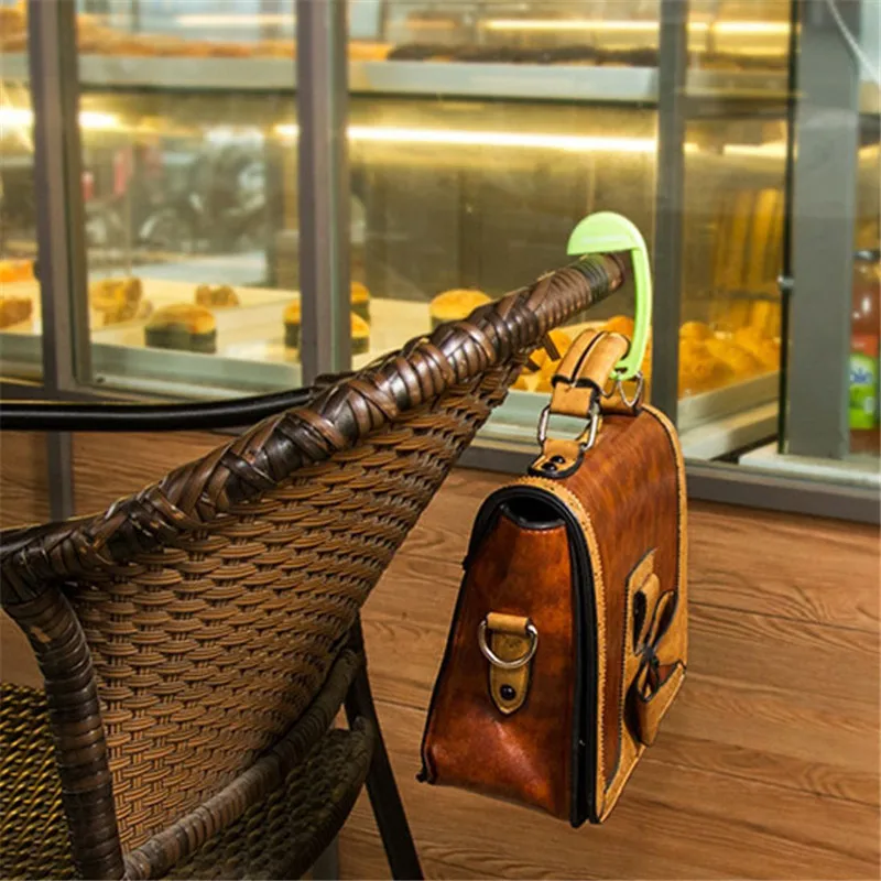 

Портативный Изысканный пластиковый стол стул сумка Крюк вешалка держатель