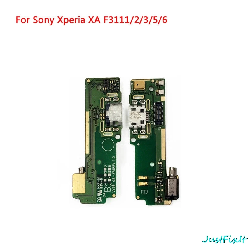 Для sony Xperia XA F3111 F3112/3/5/6 Замена зарядки Порты и разъёмы USB станция для с