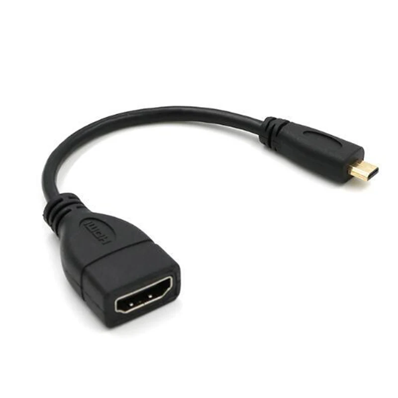 Адаптер преобразователь Micro HDMI Type D папа мама для 1080P HDTV ПК адаптер ноутбука|Кабели