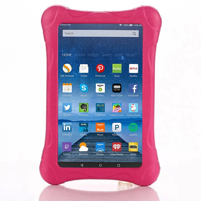 Eagwell Kids противоударный чехол для Amazon Kindle Fire HD 7 / релиз детский Безопасный EVA пены защитный чехол для планшета
