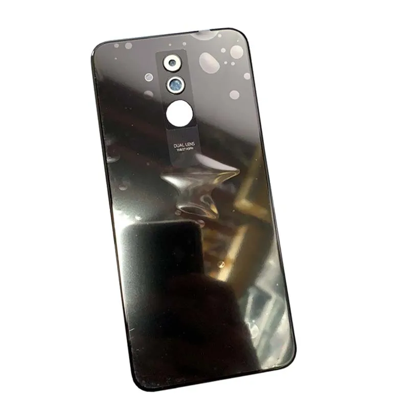 Для Huawei Mate 20 lite крышка батареи задняя дверь Корпус для Lite с камерой стеклянный