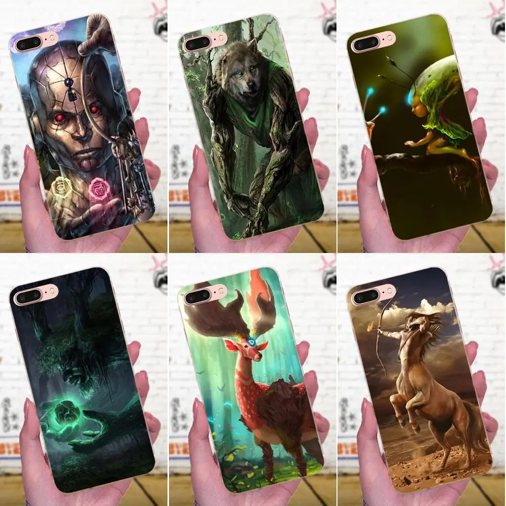 Creature Art Мягкий ТПУ чехол Аксессуары для Galaxy Grand Alpha G850 Core2 Prime S2 I9082 A3 A5 A7 On5 On7 2015 2016