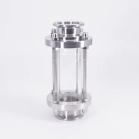 brewing diopter 1 5 tri clamp x fit 19253238mm pipe od sanitary flow sight glass homebrew beer sus 304 stainless steel