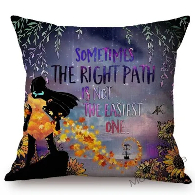 T238-21 Bookish Readig Book Classic Novels Art Quotes Letter Print Library литературный чехол на диванную подушку из хлопка и льна - Цвет: T238-21
