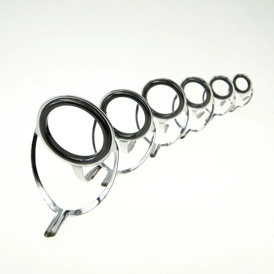 Шт. 60 шт. направляющее кольцо рыболовные удочки направляющие Ремонтный комплект