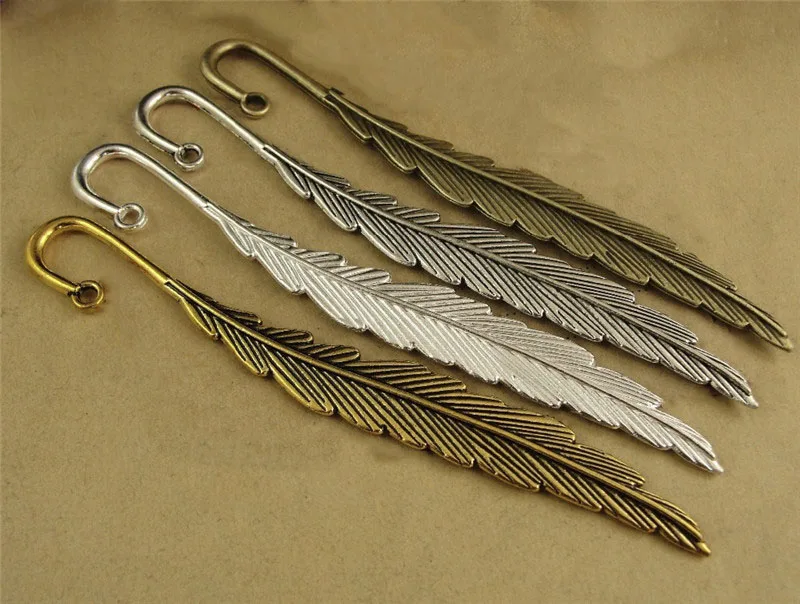 5 шт./лот Античная винтажная перьевая Закладка в стиле ретро закладка для