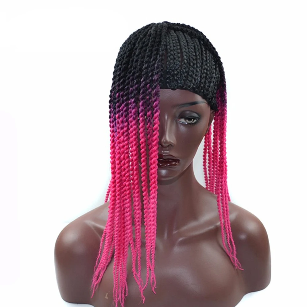 

Refined Braided Wig Caps Crotchet Cornrows Cap For Easier Sew In Caps for Making Wigs