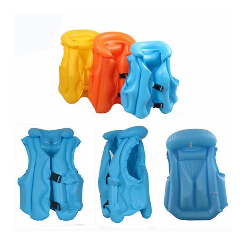 Летняя Детская плавающая спасательная жилетка надувная плавательная одежда