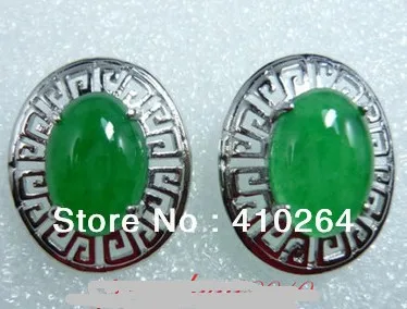 $ Wholesale_jewelry_wig бесплатная доставка изысканные изумрудно зеленые нефритовые