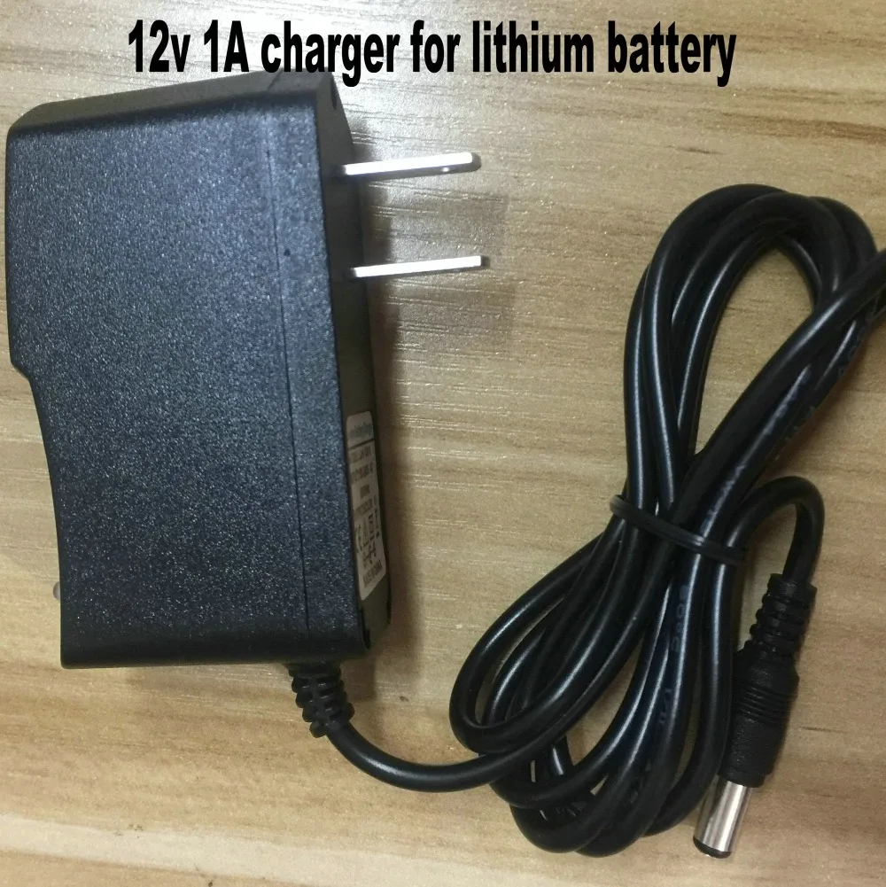 12.6V1A литий Батарея Зарядное устройство 11 1 V 12 6 1000MA Мощность адаптер для