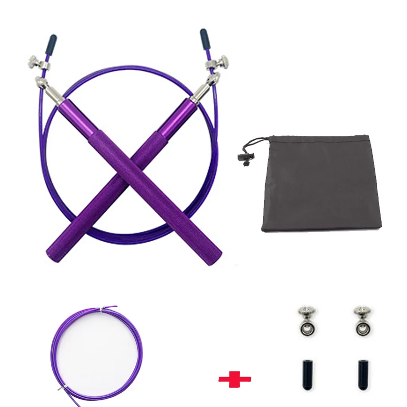 Бегунок для прыжков кроссфита фитнеса алюминиевые металлические подшипники