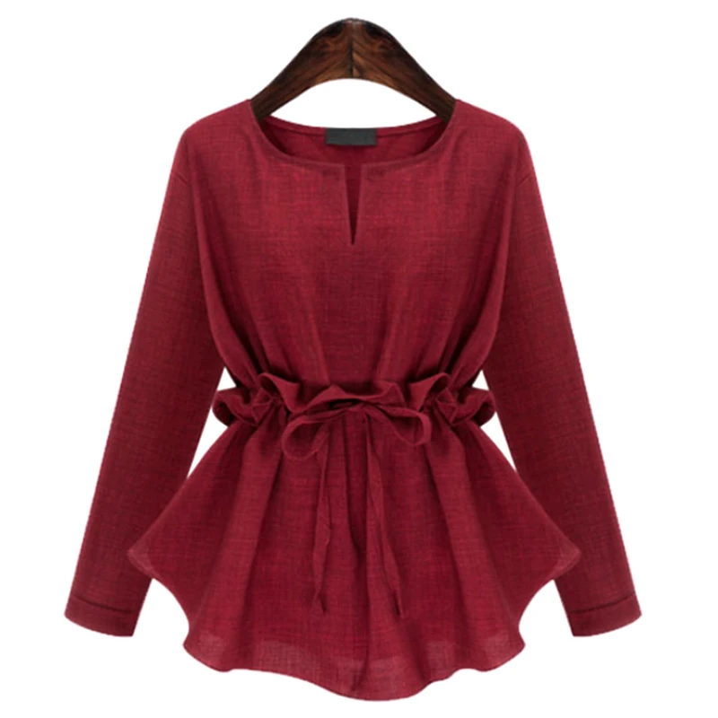 Новинка весенние женские блузки осенние рубашки модные Vestido большие размеры