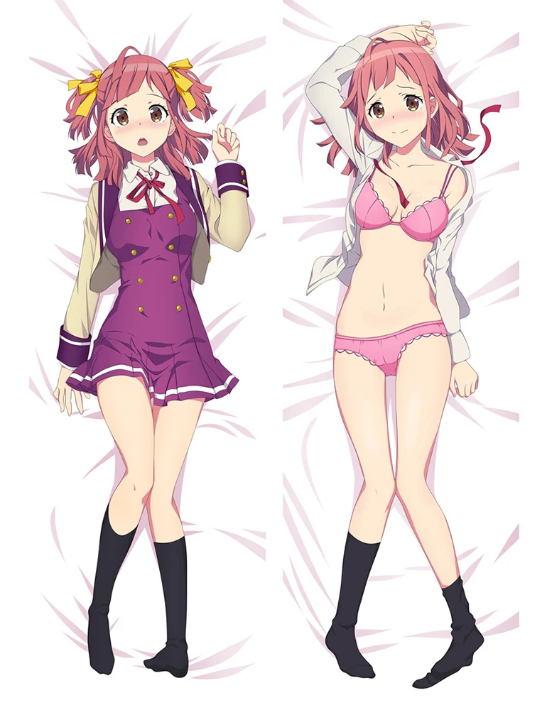 2018 June аниме гатaris Maya Asagaya & Arisu Stone igusa Dakimakura наволочка обнимающая