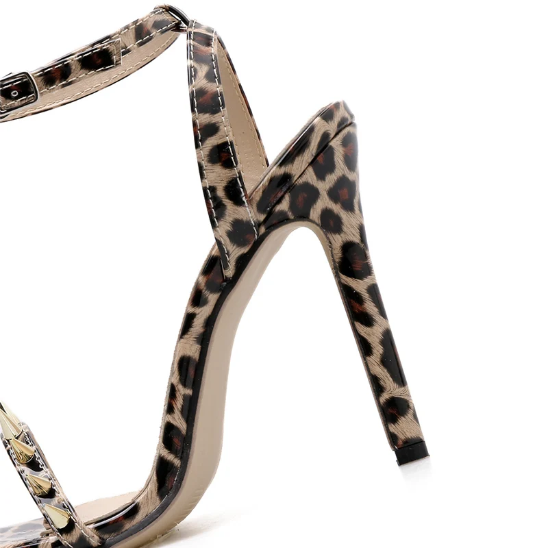 2019 г. летние особенные пикантные женские босоножки на высоком каблуке 11 5 см с