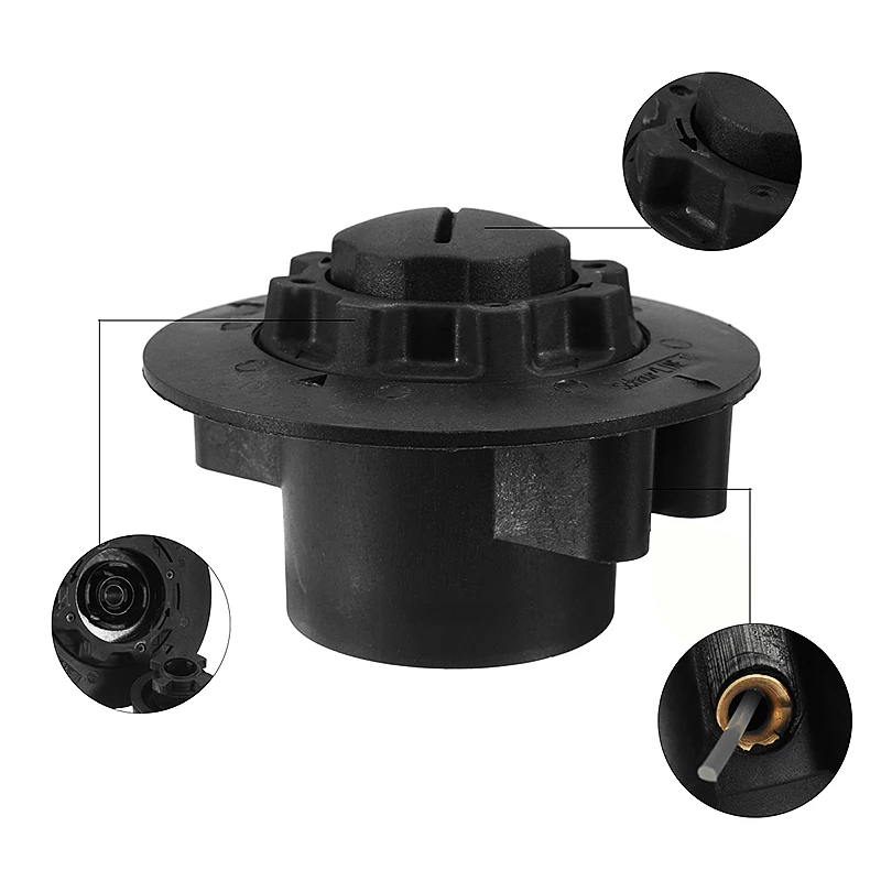 AutoCut Trimmer Head C5-2 with Nylon Line .080&quot M8 8MM fit Stihl FS38 FS40 FS45 FS50 FSE60 Cutting Replace 4006 710 2103 |