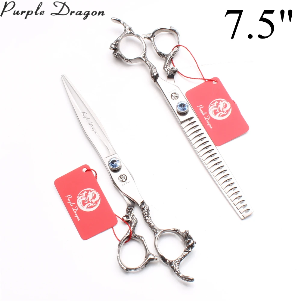 5," 6" " 7,5" " JP 440C собаки Ножницы Прямые Ножницы Thinninng Ножницы Профессиональные домашние Ножницы Уход за щенком ножницы Z9006