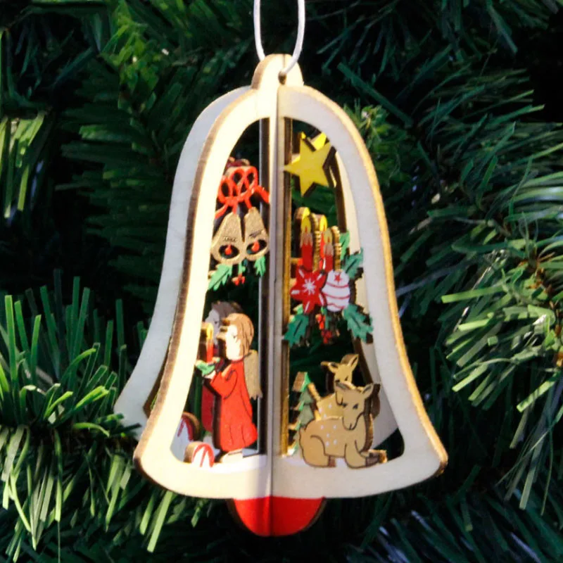1 предмет Новинка Рождественское дерево украшения Xmas Tree дома вечерние Декор 3D - Фото №1