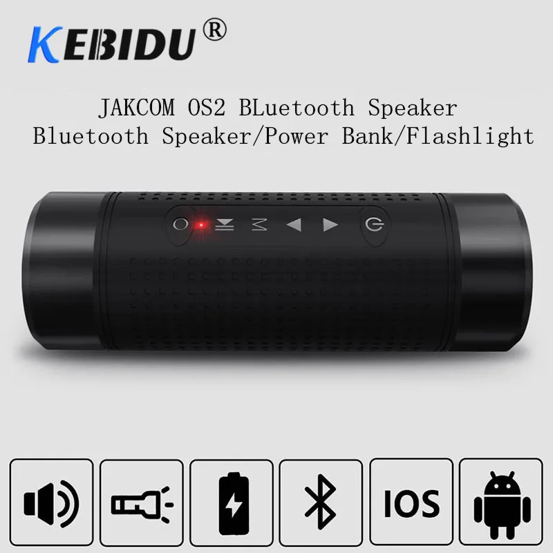 NewJakcom OS2 уличный Bluetooth 4 1 динамик водонепроницаемый 5200 мач внешний аккумулятор для