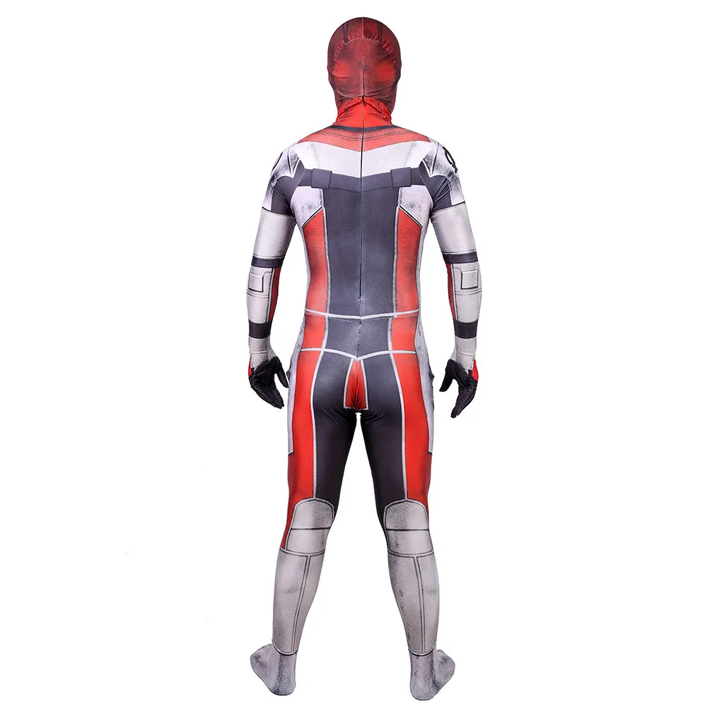 Мстители Endgame Quantum Realm Дэдпул Battlesuit борьба корпус Военная Униформа косплэй костюм
