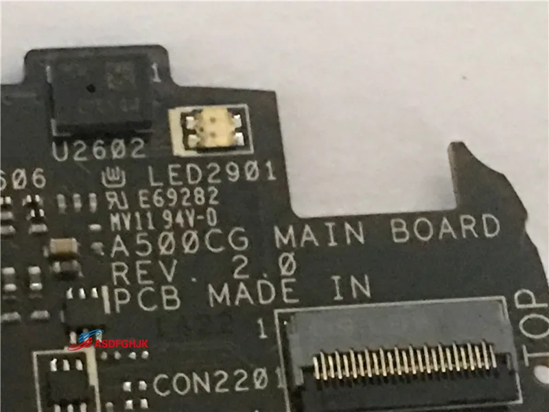 Оригинальная материнская плата для Asus Zenfone 5 A500CG 16G Z2580 CPU 90AZ00F0 R00090 полностью