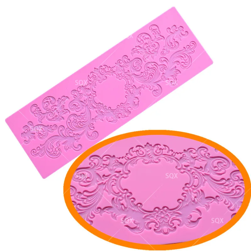 Новое поступление силиконовый коврик для декорации свадебных тортов