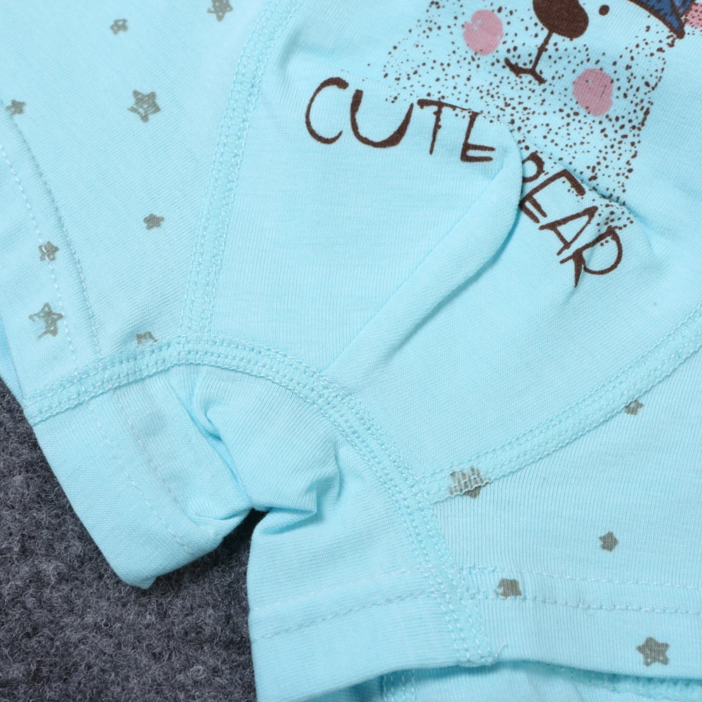 6 шт./ хлопкa нижнее белье для мальчиков летние мягкие дышащие детские трусы