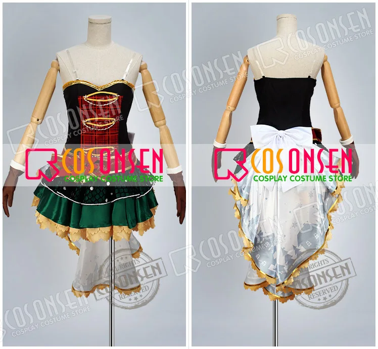 COSPLAYONSEN Love Live! Рождественский костюм для косплея Нико Ядзава 2016 пробужденный|cosplay