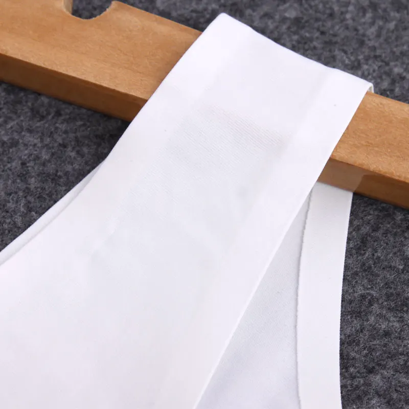 Молочный Шелковый ледяной жилет бесшовный слинг женская летняя футболка тонкая