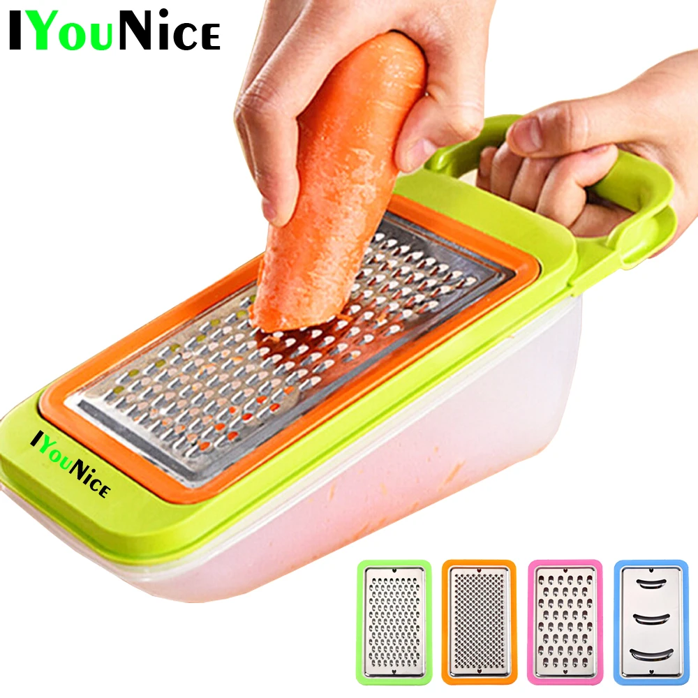 1 шт. Пластик + Нержавеющая сталь многофункциональный измельчитель овощей нож