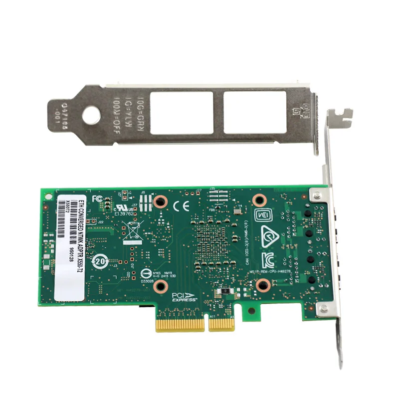 ARUENTEX Intel x550 X550 T2 10 г NIC 2 шт. R45 медные интерфейсы alibaba express|Адаптеры карт памяти| |