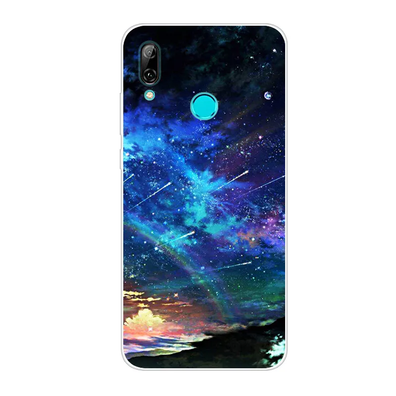 Мультяшный чехол для Huawei Honor 10 Lite Мягкая силиконовая задняя крышка телефона Honor10