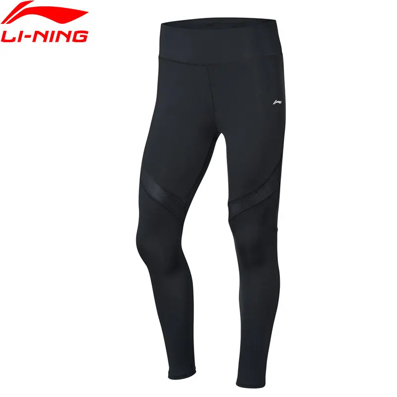 Li-Ning женские тренировочные базовый слой обтягивающие эластичные брюки подходят