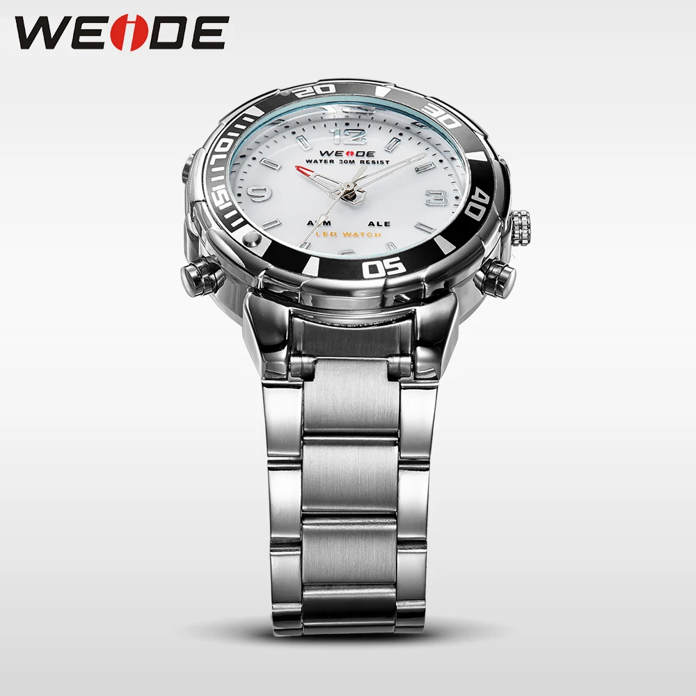 WEIDE Часы Высокого Качества Наручные Водонепроницаемые Для Мужчины Люксовый