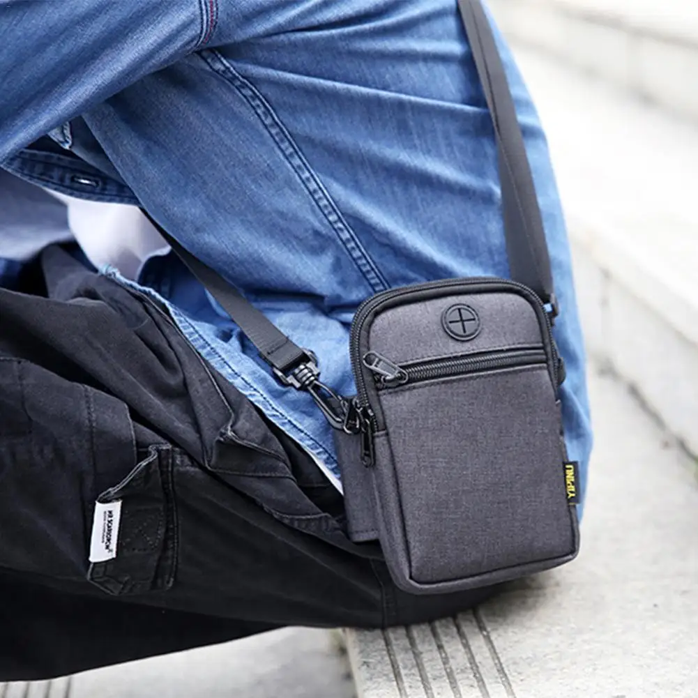 

Outdoor Running Sporting Waterproof Mobile Phone Bag - Multi-Function Storage Shoulder Bag - Belt Waist Bag