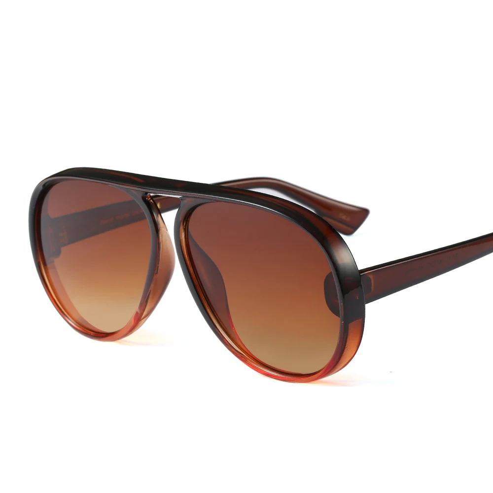 Для женщин Gafas Круглый Солнцезащитные очки для oversize мужчин градиентные линзы 2018