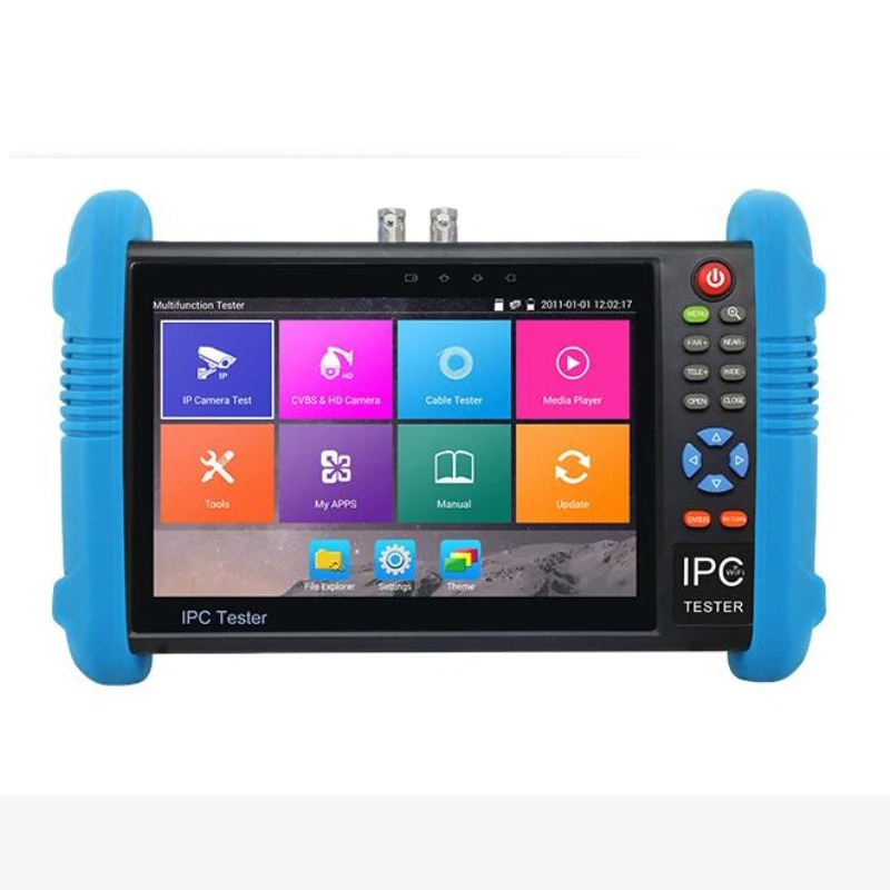 Wanglu 7 дюймов 6 в 1 IP HD CCTV тестер монитор аналоговый AHD TVI CVI SDI камера H.265 4K 8MP 4MP 5MP ONVIF WIFI