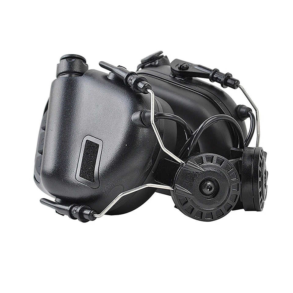 

OPSMEN EARMOR M31H Tactical Noise Canceling Hearing Protection Headphone Softair Aviation Headset for FAST MT Helmets Adapter