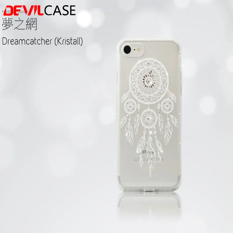 DEVILCASE Kristall Rhinestone Fundas Cape Cover for SAMSUNG Galaxy S7 Edge Plastic or Front Glass Protector | Мобильные телефоны и