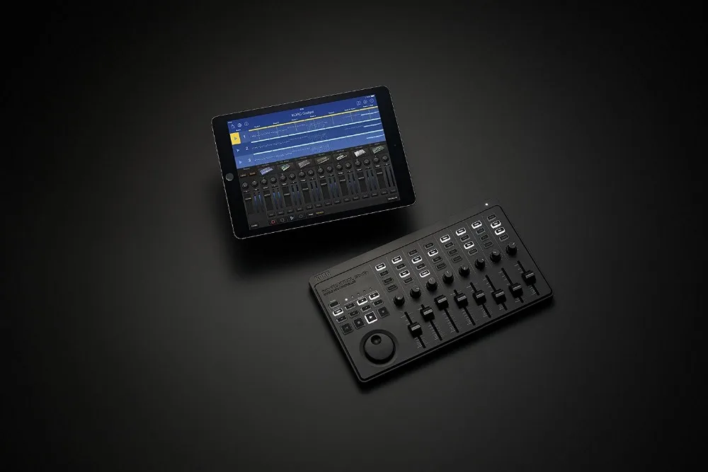 Korg nanoKONTROL Studio/nanoKEY Studio Управление клавиатурой Лер Bluetooth/USB MIDI поверхность управления с 8 фейдерами и переключателями с подсветкой