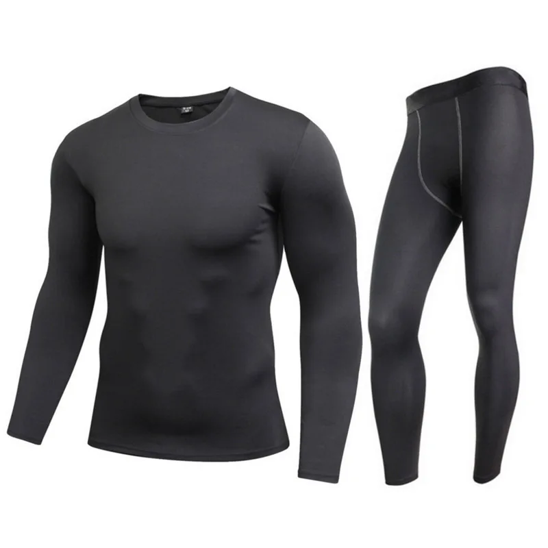Motorcycle Men Thermal Underwear Suits Set Skiing Winter Warm Base Layers Tight Long Tops &amp Pants Women S-XXL | Автомобили и