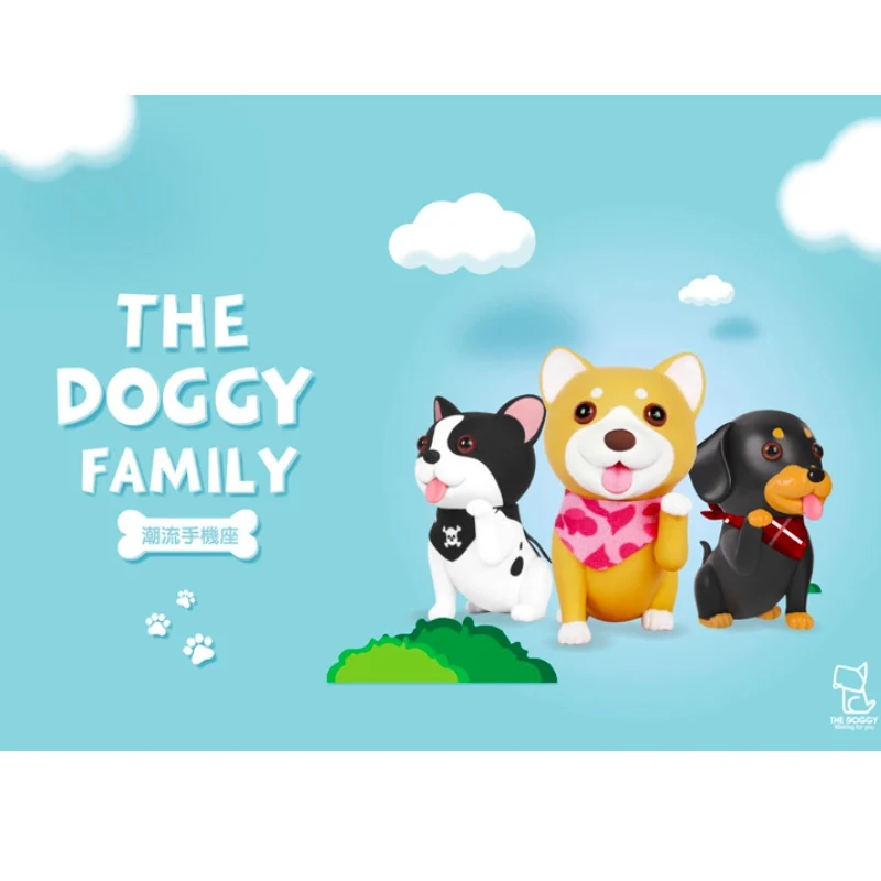 Kawaii милые щенок держатель сотового телефона для Мобильный телефон деревянный с