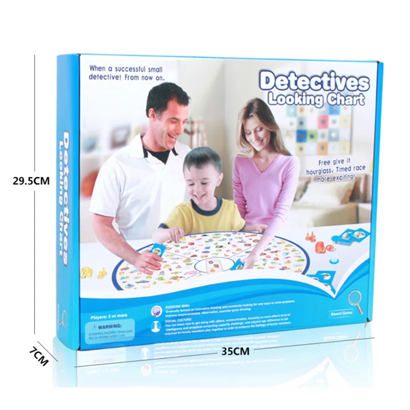 Новый детективы глядя диаграмма Настольная игра детей с родителями