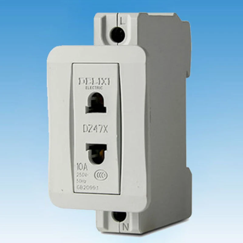 Миниатюрный автоматический выключатель воздушный DZ47X DELIXI переменного тока 2 3 4 pin