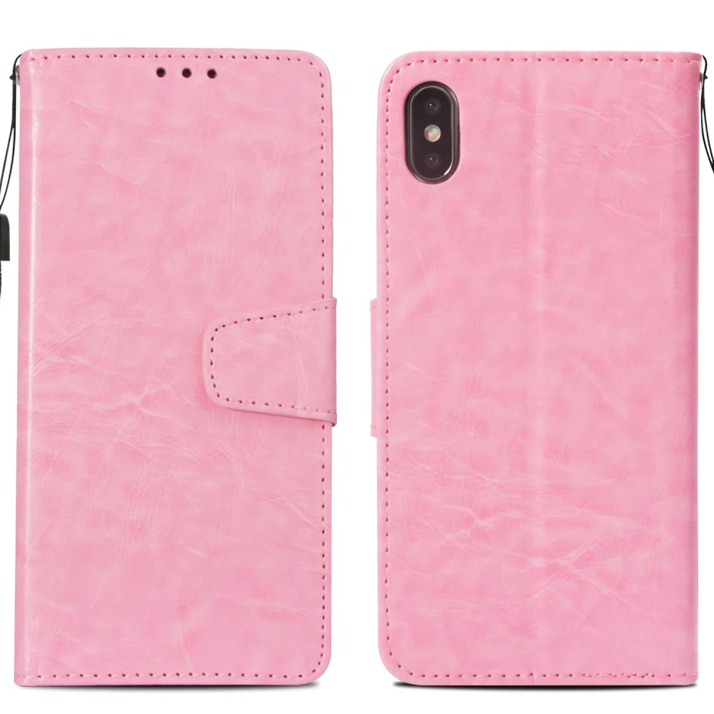 Для iPhone X XR чехол винтажный кошелек кожаный для 6 6s 7 8 Plus XS Max Capa 5 5s чехлы телефонов |
