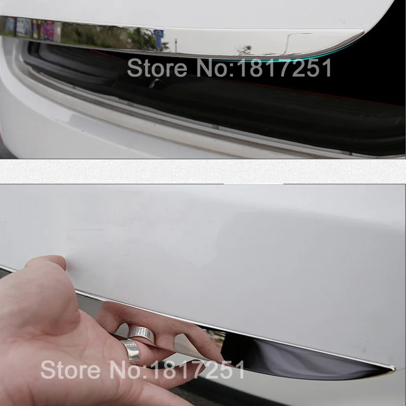 Для 2010 2016 Hyundai ix35 стикер двери из нержавеющей стали отделка задней автомобиля
