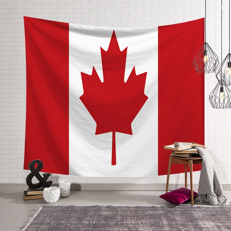 High Quality National Flag Skull Print Wall Hanging Curtain Blanket Farmhouse Home Bedroom Decoration Microfiber Tapestry | Дом и сад