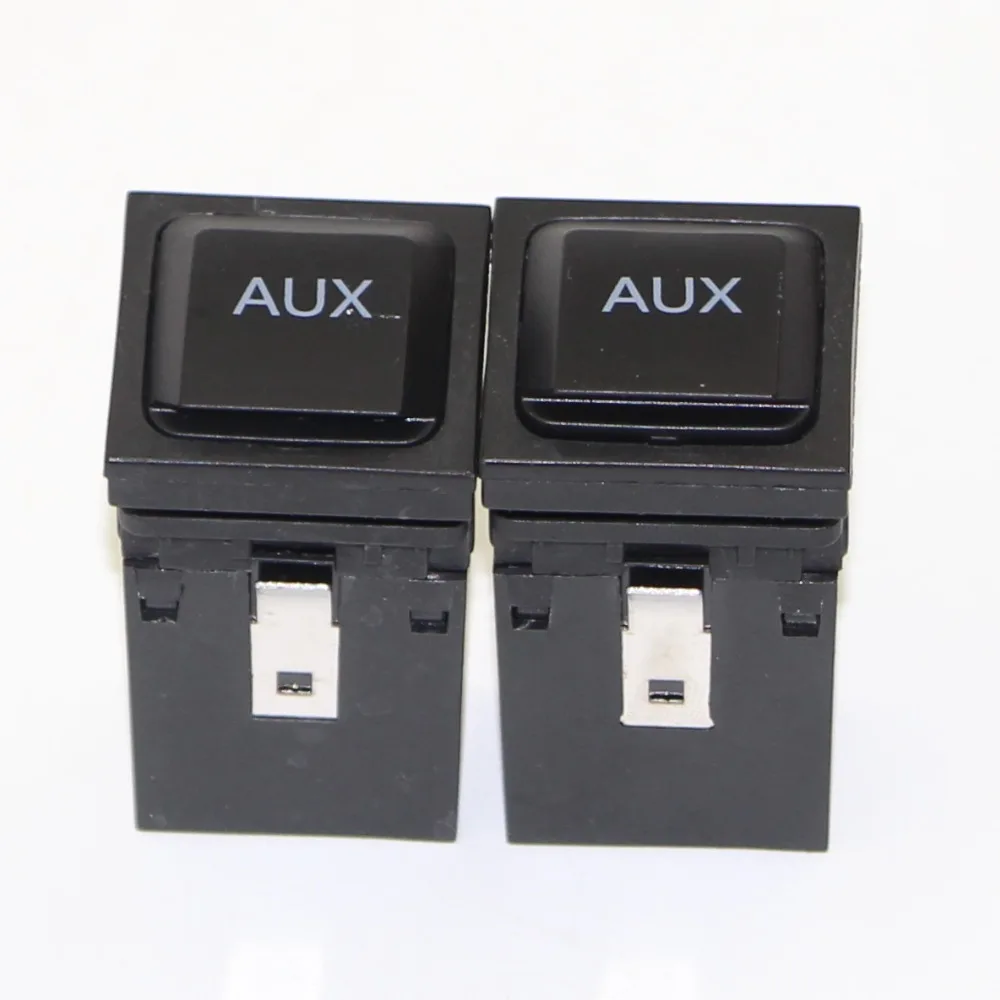 

2Pcs Car AUX Switch Socket Connector Adapter New For RCD 510 RCD 310 VW Golf MK6 Jetta MK5 Scirocco 5KD 035 724 A 5KD 035 724