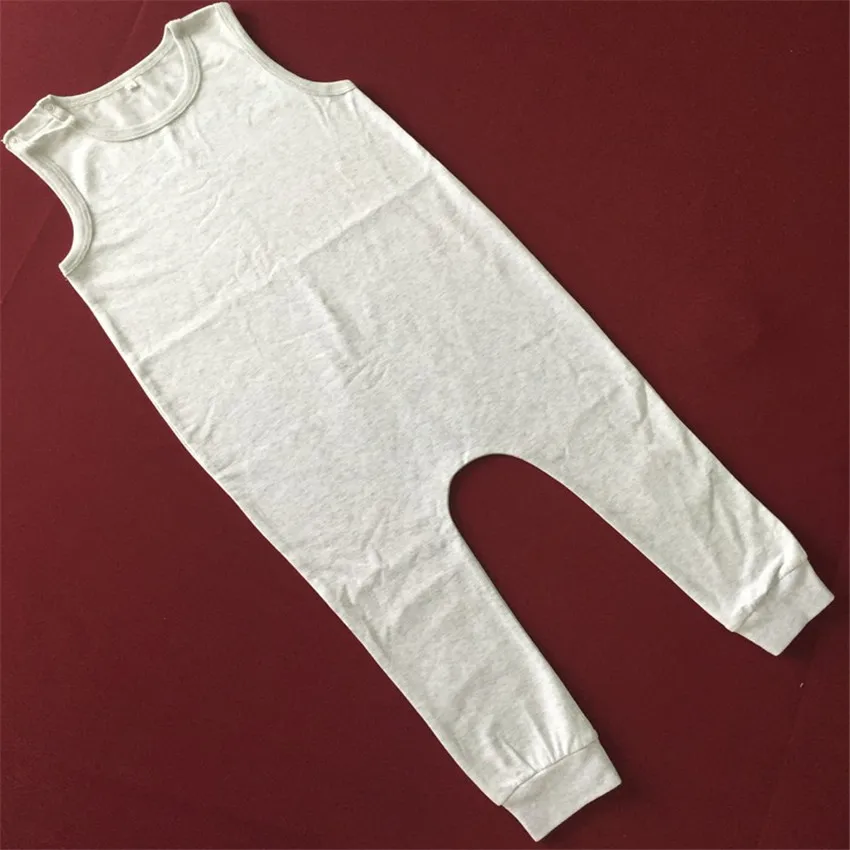 Комбинезон для маленьких мальчиков летний однотонный серый комбинезон детский