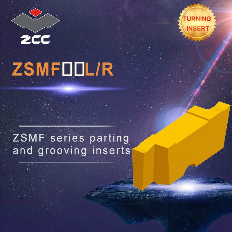 

CNC tools lathe inserts 10pcs/lot ZSMF series inserts coated cemented carbide turning inserts steel stainless steel parting